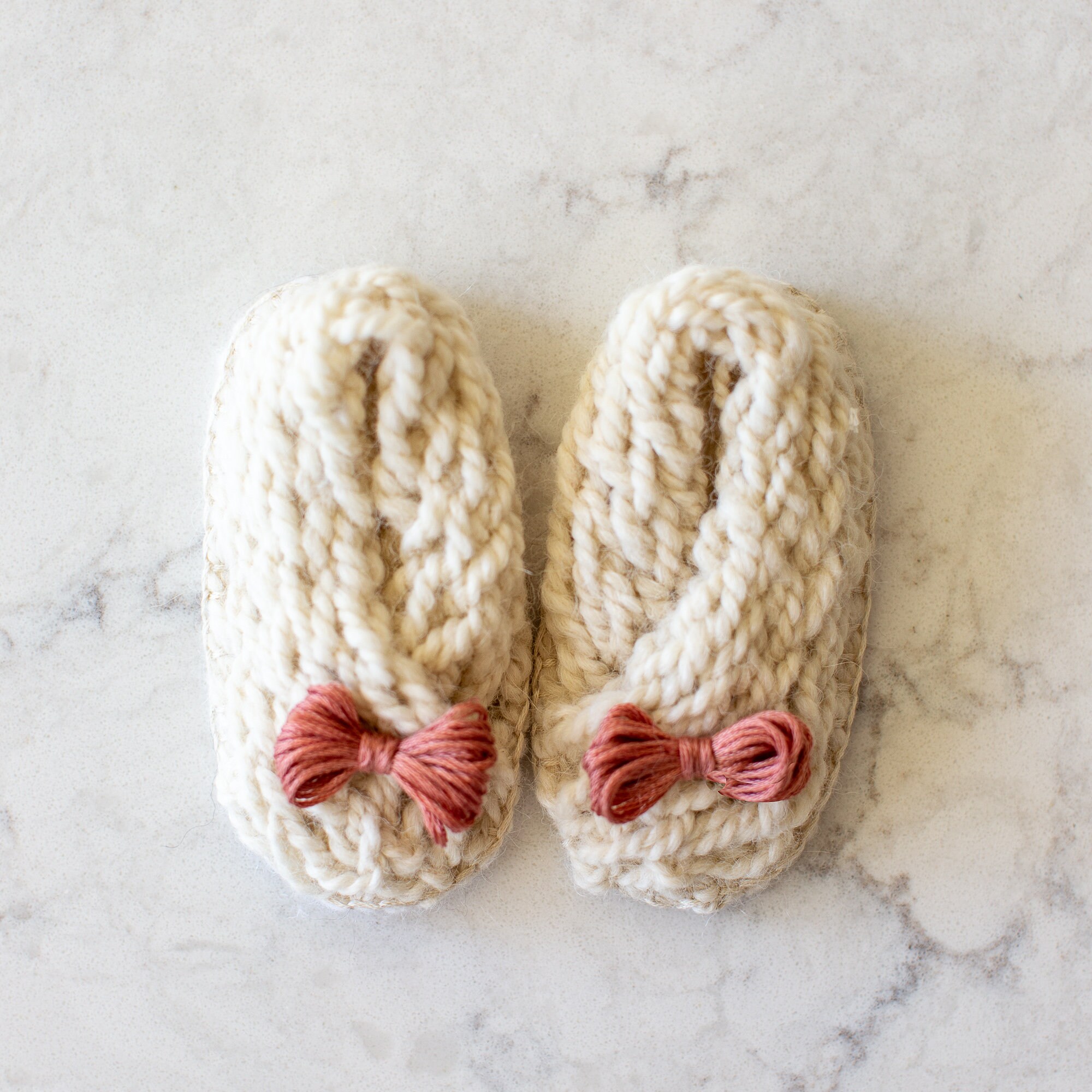 Finger Knit Baby Bootie VIDEO Pattern Etsy Canada