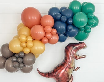 Dinosaur Balloon Garland Kit, DIY Balloon Garland, Balloon Garland, Dino Garland, Dinosaur Balloon, Party Supplies, Birthday Balloon Garland