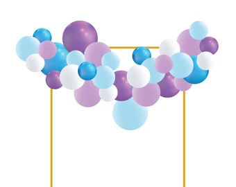 Frozen Balloon Garland Kit, DIY Balloon Garland, Balloon Garland, Winter Garland, Party Supplies, Birthday Balloon Garland