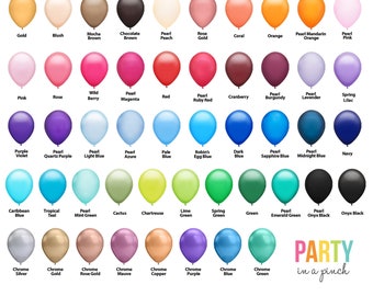 11 Inch Latex Balloons Solid Color, Ballon Pack ,Regular Latex Balloon,Latex balloon,  6/pkg 12/pkg 25/pkg
