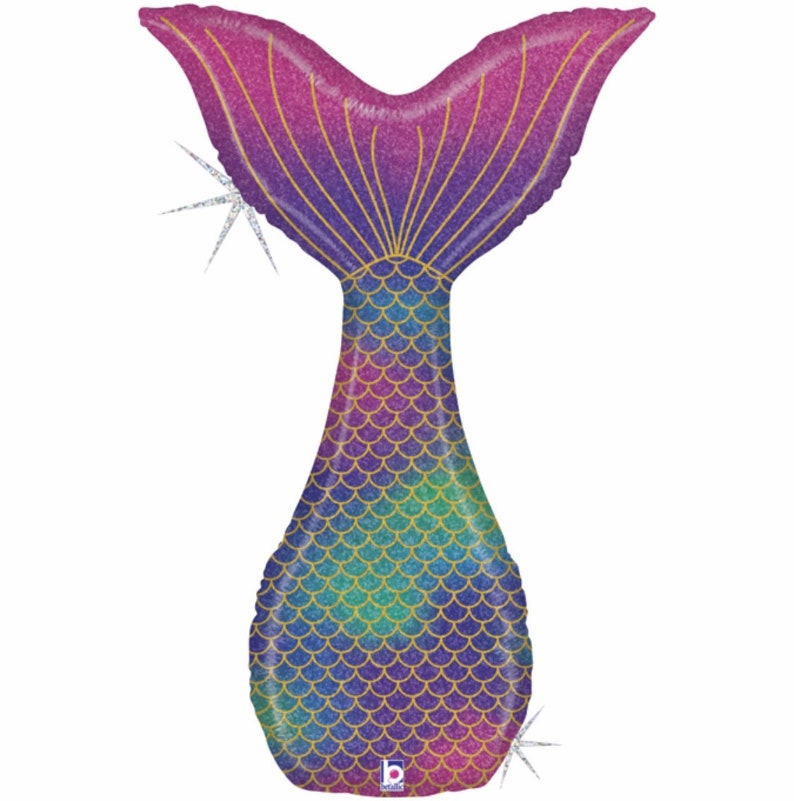 Mermaid Birthday, Mermaid Party Decorations Mermaid Birthday Party Decor 46 Mermaid Birthday Foil Mylar Balloon Mermaid Tail Balloon