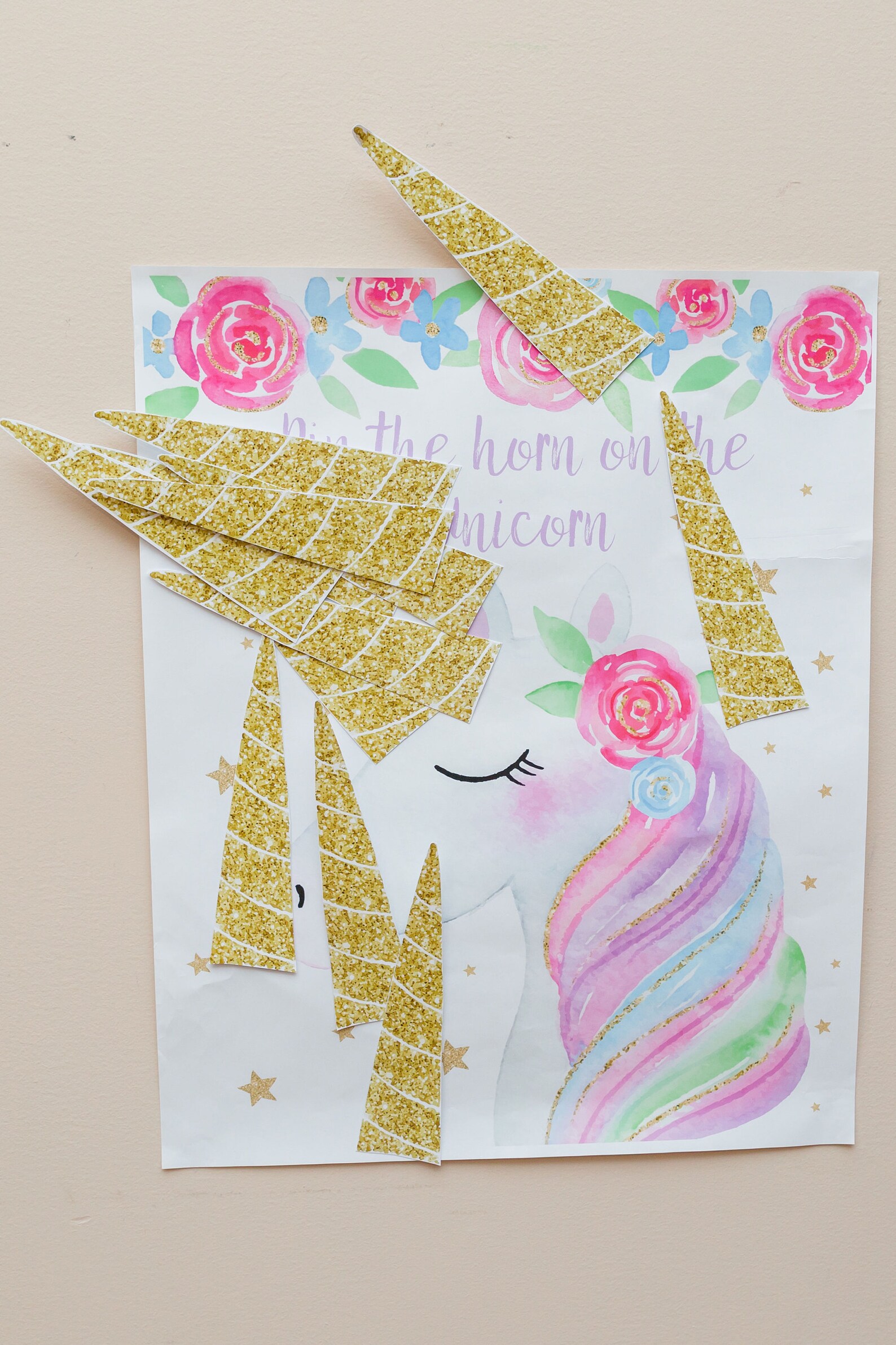 Unicorn Party Game Printable, Unicorn Happy Birthday Party, Unicorn ...