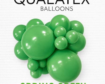 Spring Green Qualatex  Balloons, Balloon Clusters, Balloon Garland, Qualatex Balloons