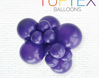 Plum Purple Tuftex Balloons, Balloon Clusters, Balloon Garland, Tuftex Balloons
