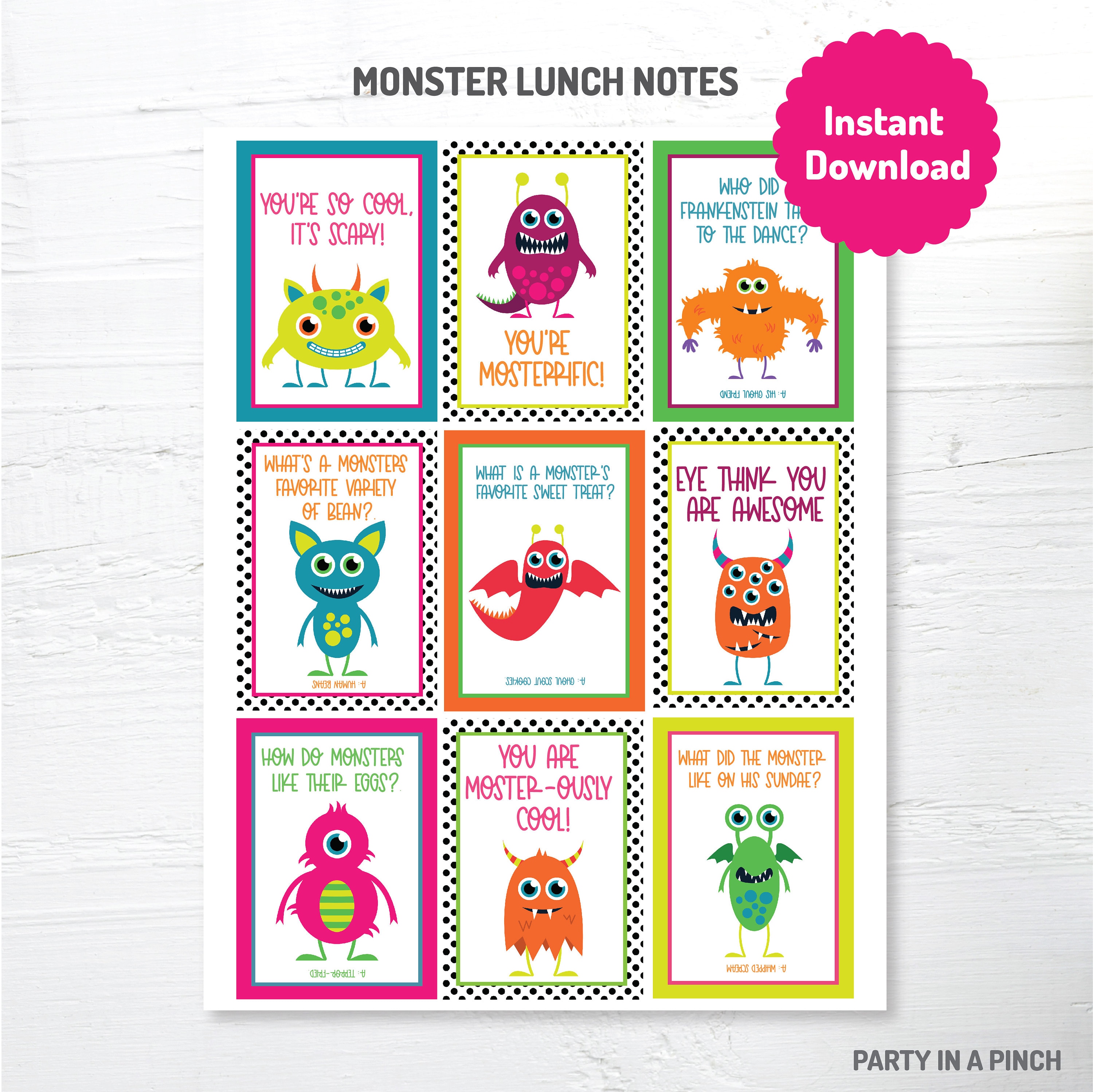 Lunch Notes – Witzige Fakten & Witze Für Die Lunchbox, 101 Bunte Notizen Zum Abreißen