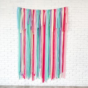 Fringe Backdrop, Pastel Soft, Streamer Backdrop, Pastel Backdrop, Party Backdrop, Pink Party, Baby Shower Backdrop, Easter Backdrop, Pastel