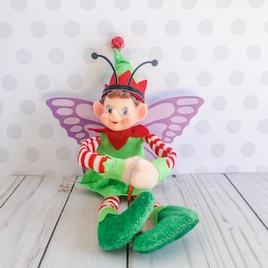 Christmas Elf Butterfly Kit, Elf Prop, Instant Download, Christmas Elf Costume, Christmas Elf Kit, Holiday Elf Kit, Elf Accessories