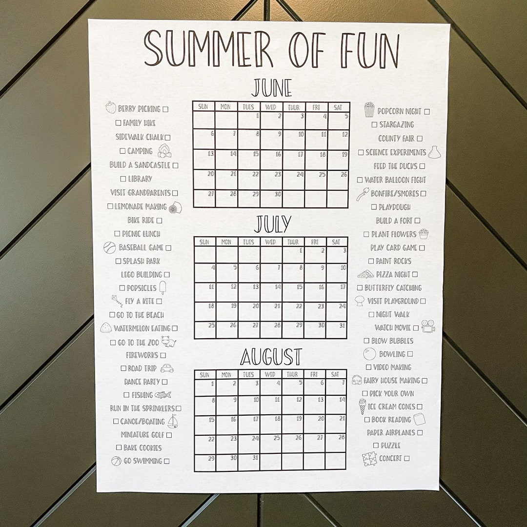 Summer Countdown Poster 2023