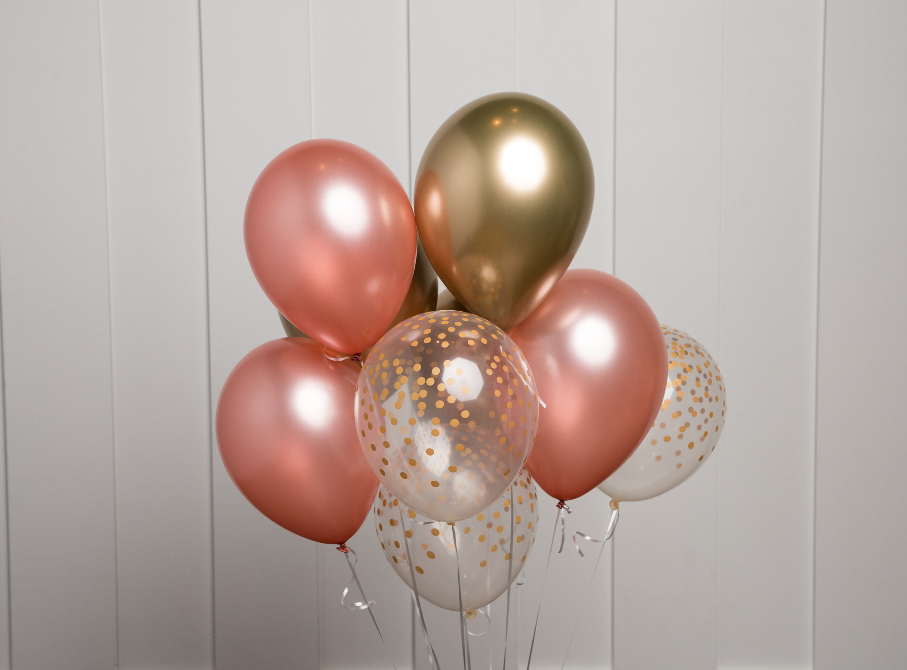 Balloon Bouquet - Rose Gold