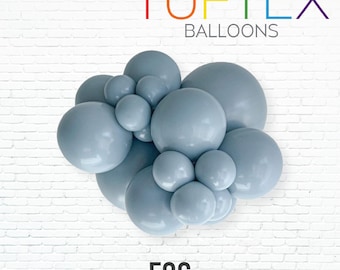 Fog Tuftex Balloons, Balloon Clusters, Balloon Garland, Tuftex Balloons