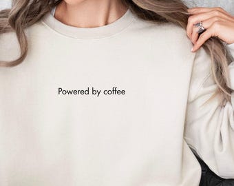 coffee sweatshirt, coffee lover, gift minimalistic, coffee sweatshirt, coffee aesthetic mom gift, dad gift, trendy sweatshirt