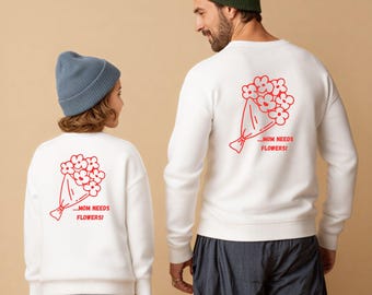 Matching Outfit, Dad and kid outfit, Mini me Outfit, cool kid sweatshirt, toddler crewneck, Oversized Matching Sweater for Dad and Child