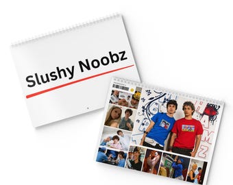 Slushy Noobz 2027 Calendar | Wall Calendar, Monthly Planner Christmas Gift | Hamzah and Martin Slushy Noobz Merch