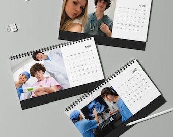 Custom Slushy Calendar,  Noobz Desktop Calendar | 2027 Grid | , Monthly Planner Christmas Gift | Hamzah and Martin Slushy Noobz Merch
