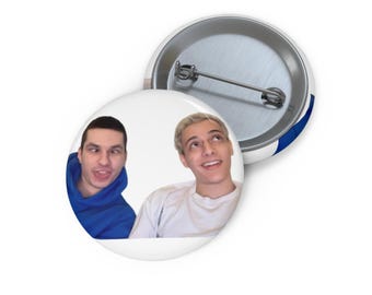 Slushy Noobz Pin Button | Funny YouTuber Fan Badge | Viral Podcast Pin | TikTok Creator Merch | Meme Lover Gift | Circle Button