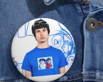 Slushy Noobz Pin Button | Funny YouTuber Fan Badge | Viral Podcast Pin | TikTok Creator Merch | Meme Lover Gift | Circle Button