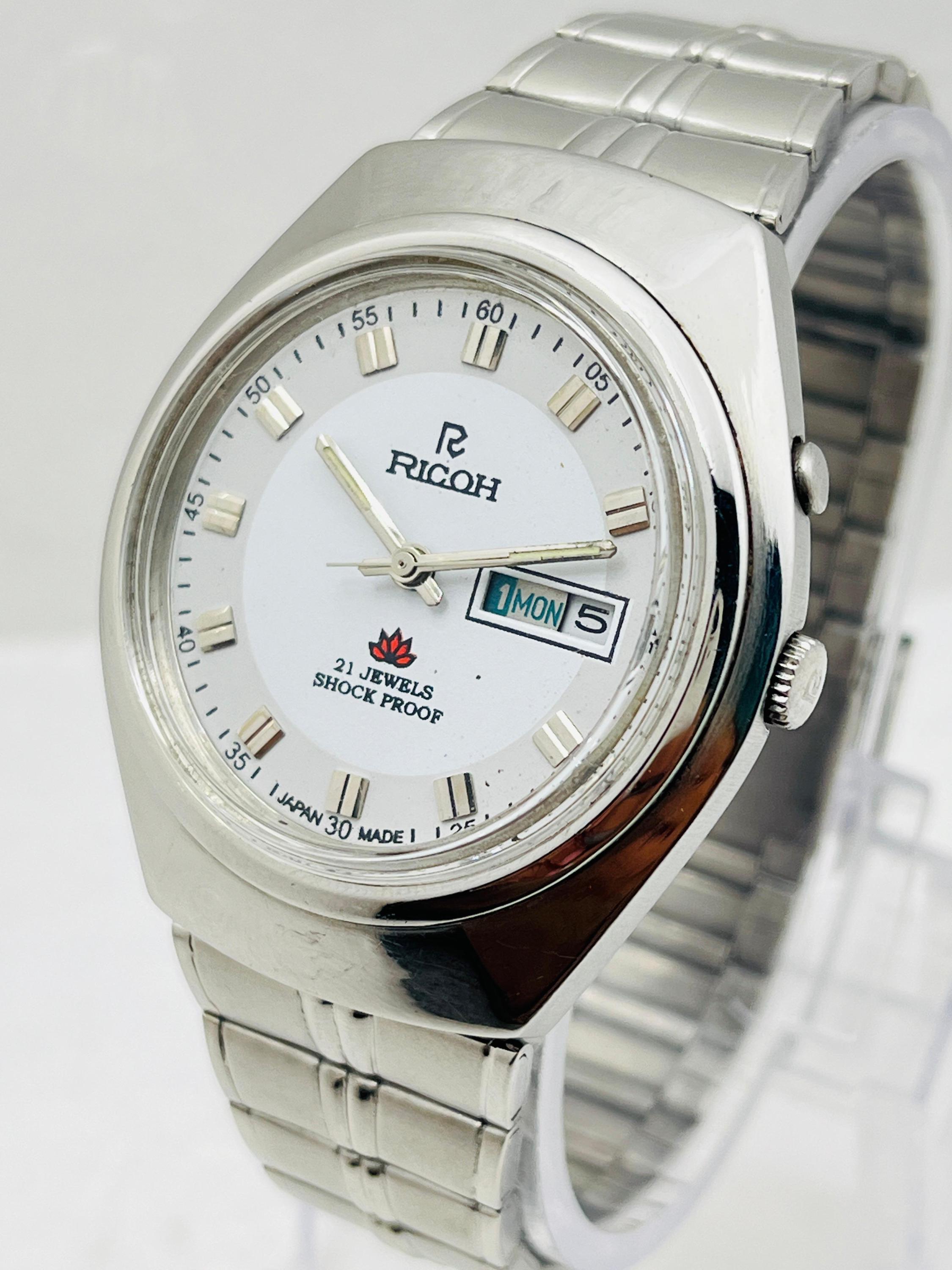 Ricoh 21 jewels automatic watch - Etsy 日本