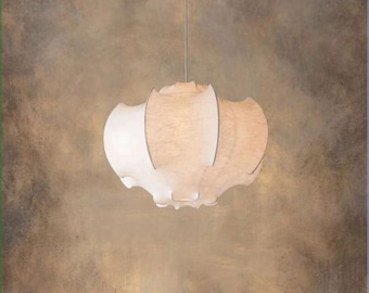 Silk Pendant Light, Japandi, Lampshade, Pendant Light, Hanging Lamp, Ceiling Light, Pendant Lighting, Chandelier Lighting, Home decor