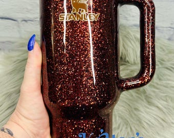 Custom Glitter Stanley Tumbler Kritters Kreations
