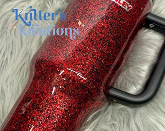Custom Glitter Stanley Tumbler Kritters Kreations
