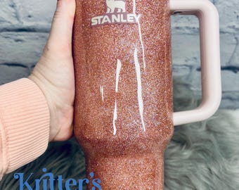 Custom Glitter Stanley Tumbler Kritters Kreations