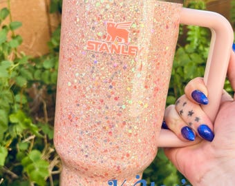 Custom Glitter Stanley Tumbler Kritters Kreations