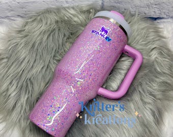 Custom Glitter Stanley Tumbler Kritters Kreations