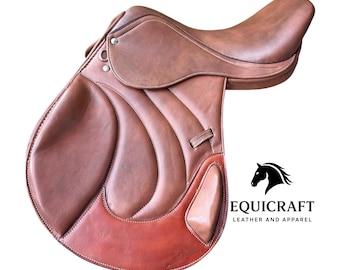 Leather Close Contact Horse Saddle | English Riding Saddle