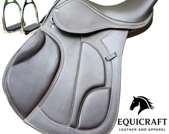 Leather Close Contact Horse Saddle | English Riding Saddle