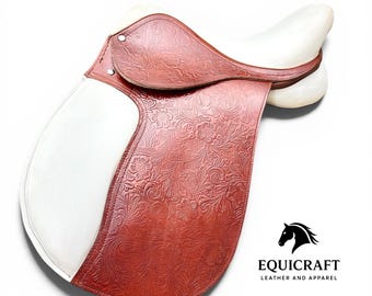 Leather Close Contact Horse Saddle | English Riding Saddle