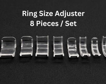 8 Pieces Ring Size Adjuster | Invisible Ring Reducer