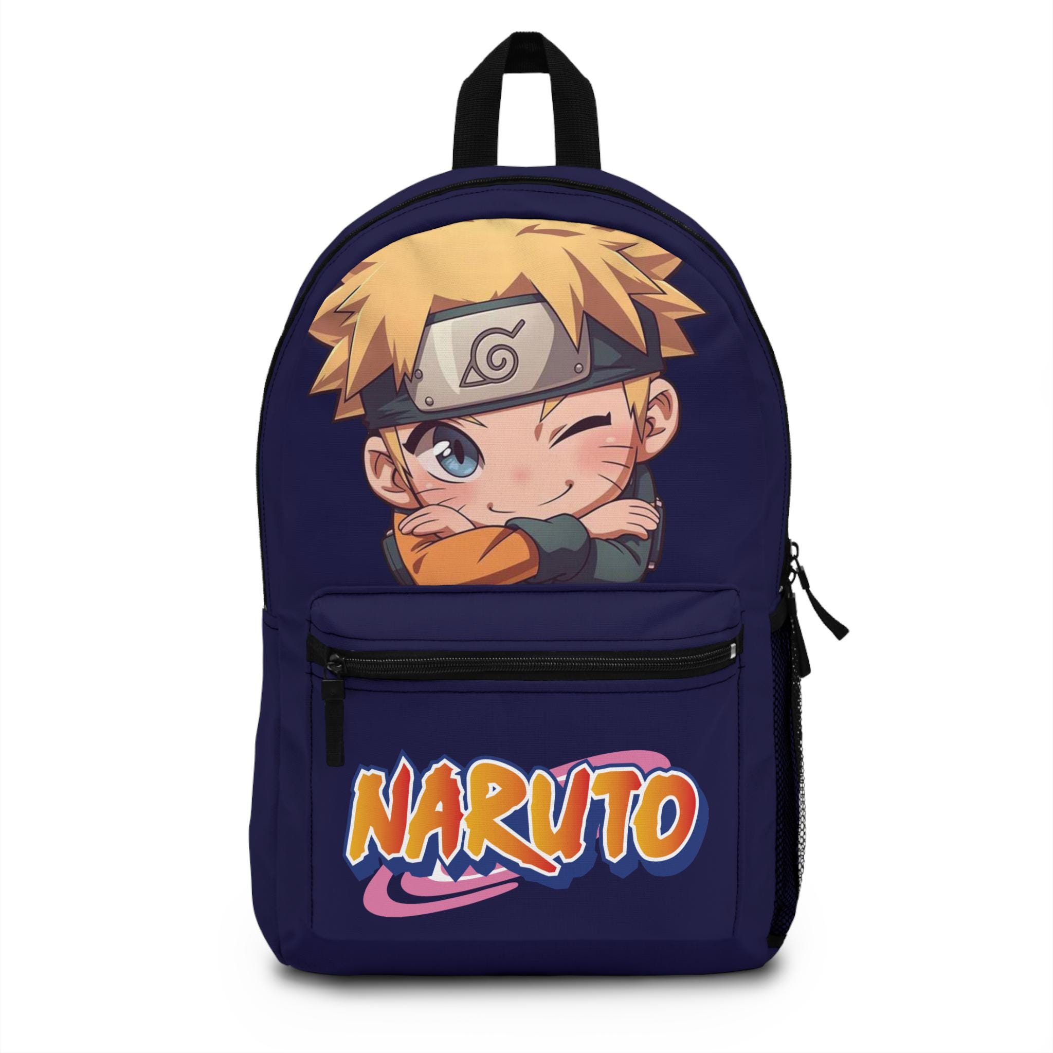 Naruto Itachi School Backpack For Kids - Large Multicolor Anime Design With Padded Straps - View #7