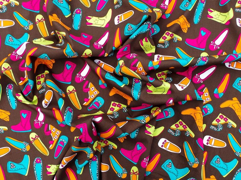 140cmx50cm Cotton Woven Fabric Shoes Etsy