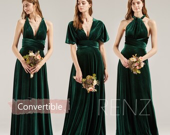 sage green velvet dress