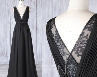 black dress formal wear
