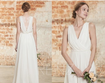 etsy simple wedding dress