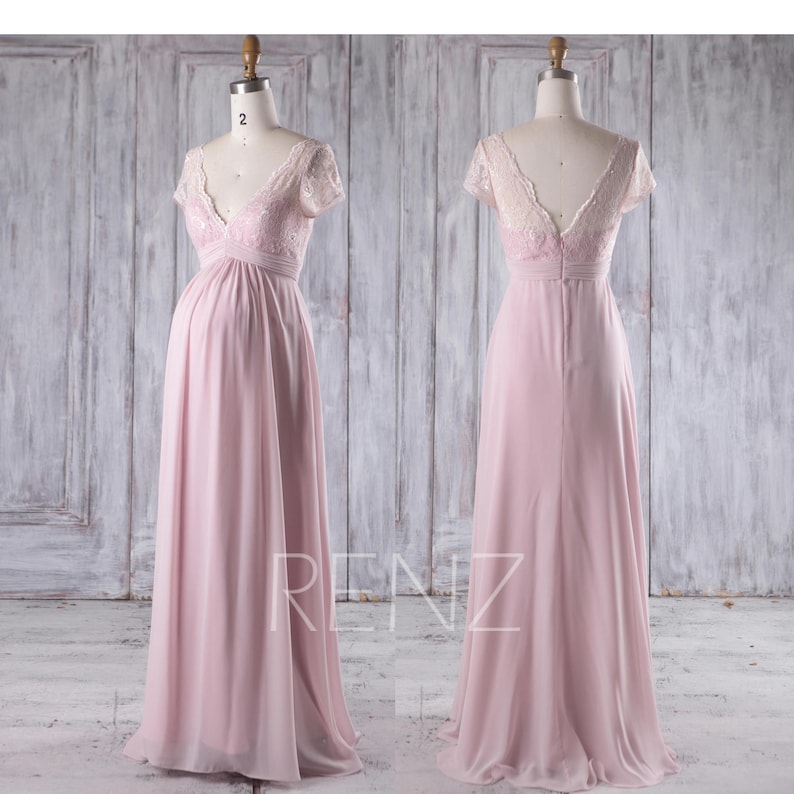 Short Blush Bridesmaid Dresses