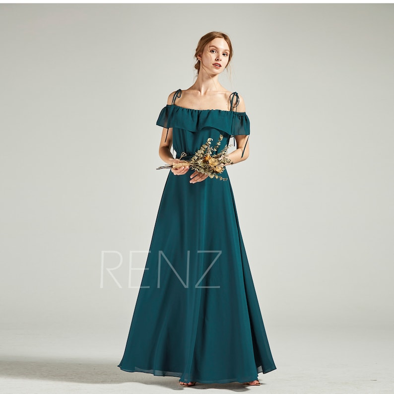 Forest Green Prom Dress