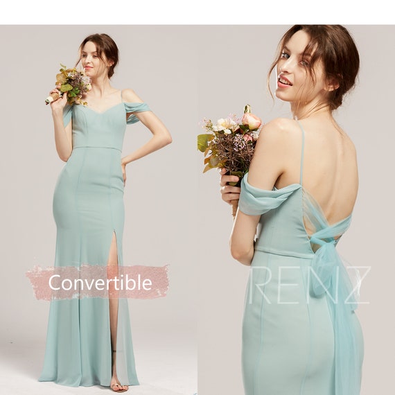 off the shoulder convertible dress
