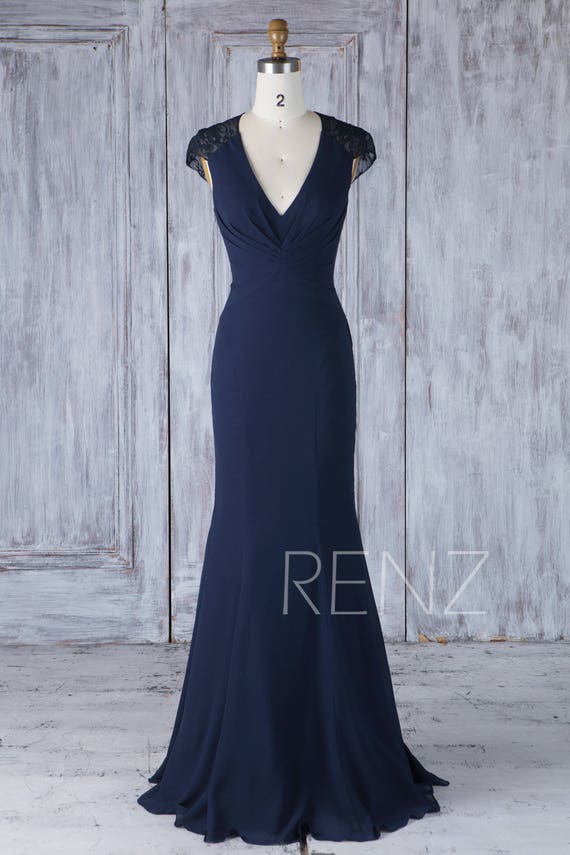 navy blue maxi dress for wedding