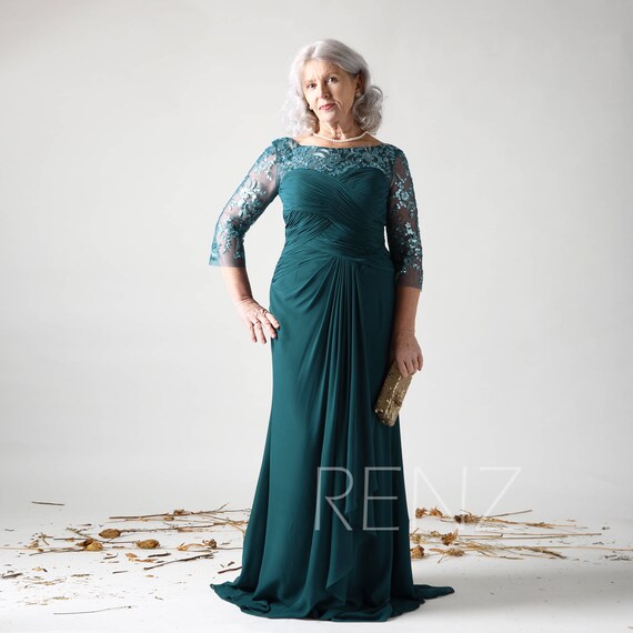 emerald green mother of the bride dresses