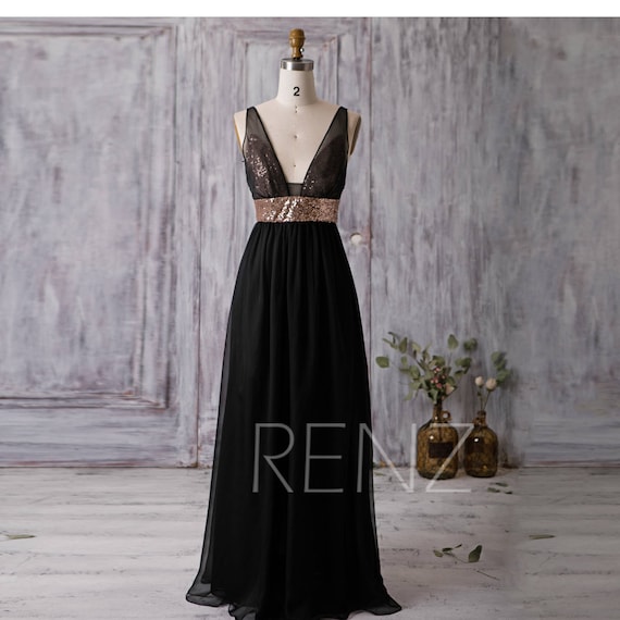 black and gold dresses for wedding