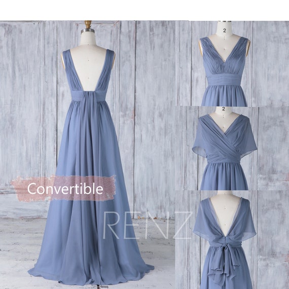 convertible top bridesmaid dresses