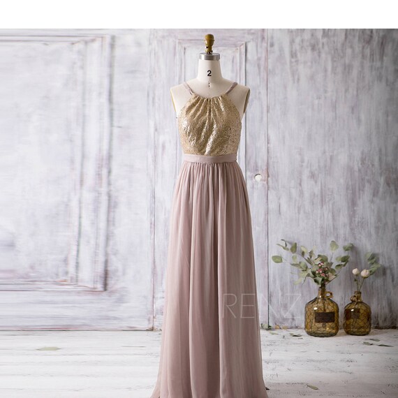 light gold bridesmaid dresses