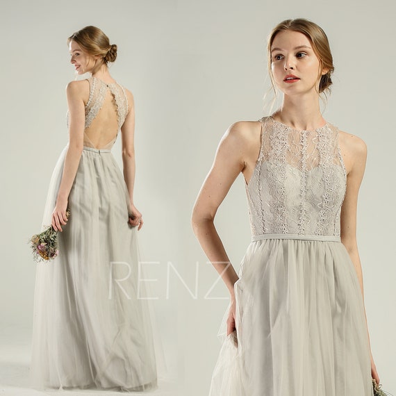 pale bridesmaid dresses