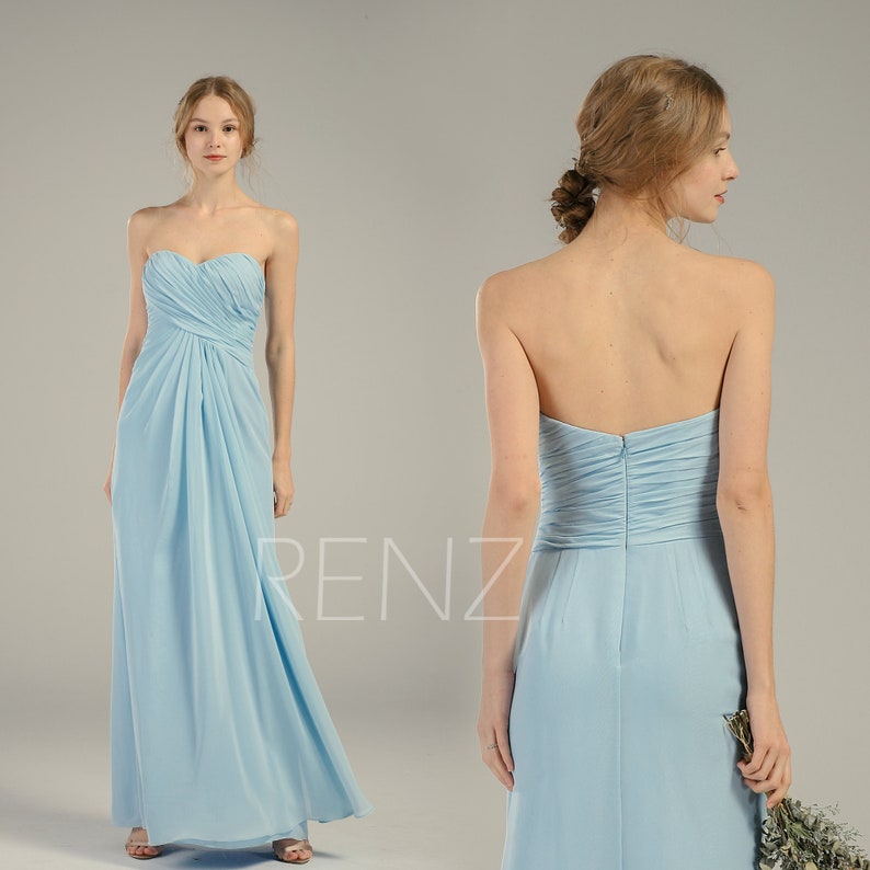 Light Turquoise Wedding Dress
