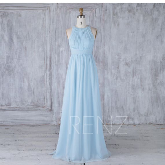 gown light blue