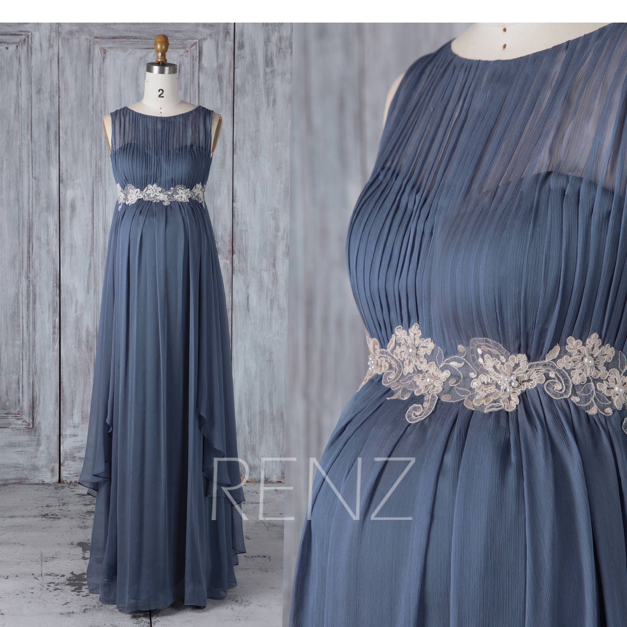 maternity bridesmaid dresses navy