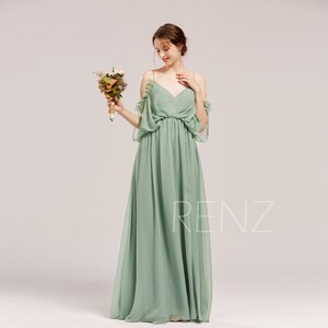 Z080 Party Dress Light Gray Chiffon Bridesmaid Dress Lace Off the Shoulder Prom Dress V Neck A-Line Short Grey Bridesmaid Dresses