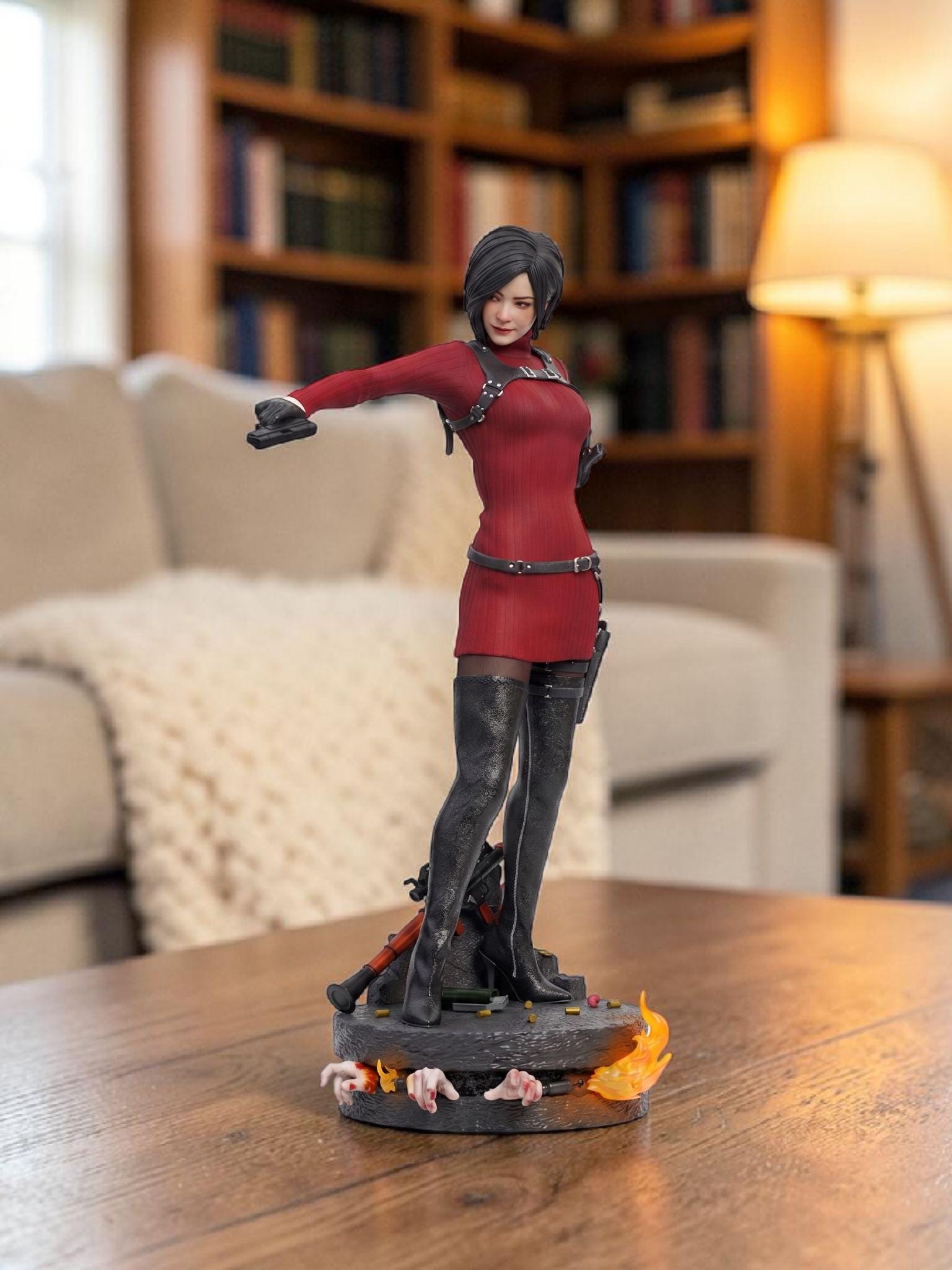 バイオハザード フィギュア 1/6 バイオハザード RE:2 Ada Wong 素体ヘッド 服セット アクセサリー ボディー アクシ BIOHAZARD RE:2 1/6 Collectible Action Figure Ada Wong (DMS039) | 株式会社ノーツ